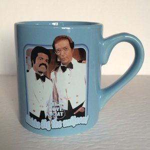 The Love Boat TV Show Coffee Mug Blue Chicks Dig The Uniform 2012 Silver Buffalo